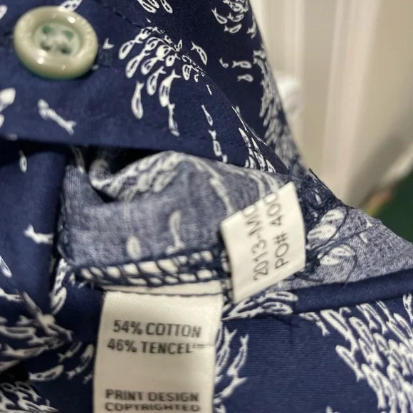 Tori Richard Open Enrollment Shirt Size M - Picture 5 of 5